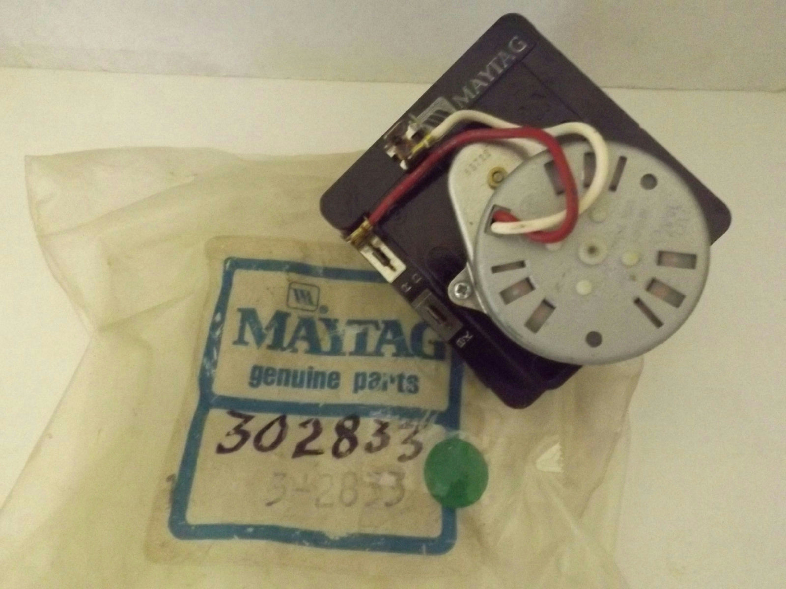 MAYTAG WHIRLPOOL DRYER 302833 TIMER NEW MAYTAG WHIRLPOOL DRYER 302833 TIMER NEW